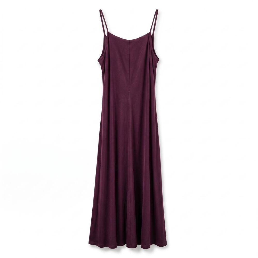 Armani Exchange NWT Plum Spaghetti Strap Slip Maxi Dress | SS17 | Size 8